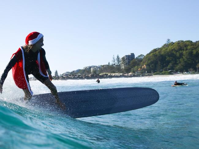 GCB  a Santa Surf at Currumbin Alley tomorrow morning - meet at the Alley at 5.30am for a 6am surf and photos. Organized by our good friend Jack Ivers Bond. PHOTOS BY  @PHOTOS_13_ /INSTAGRAM