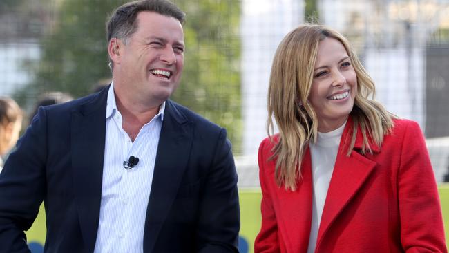 No expense spared.... Karl Stefanovic and Allison Langdon hosting Today.