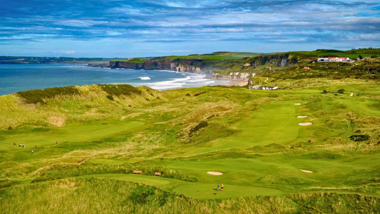 <h2>Northern Ireland hosts The Open</h2><p>Still on golf, Royal Portrush in <a href="https://www.Ireland.com" target="_blank" rel="noopener">Northern Ireland</a> hosts The Open in July, 2025 and is set to showcase its sweeping Atlantic coast-setting to the world. Dungeons and Dragons and Game of Thrones fans will recognise the dramatic, ancient, landscapes used to film the fantasy shows, including Carrickfergus, Giant&rsquo;s Causeway and the Causeway Coastal Route.</p>