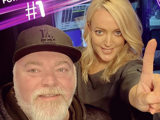 Kyle Sandilands Jackie O Undated. SUPPLIED