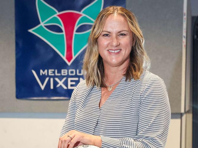 MELBOURNE, AUSTRALIA - NOVEMBER 25 2024Netball great Sharelle McMahon is returning to Netball Victoria and Melbourne Vixens as GM High Performance and Pathways.Picture: Brendan Beckett