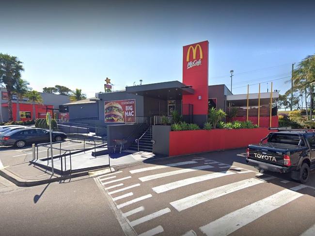 McDonalds Bateau Bay was one of the locations where Mr Christensen carried out deals.