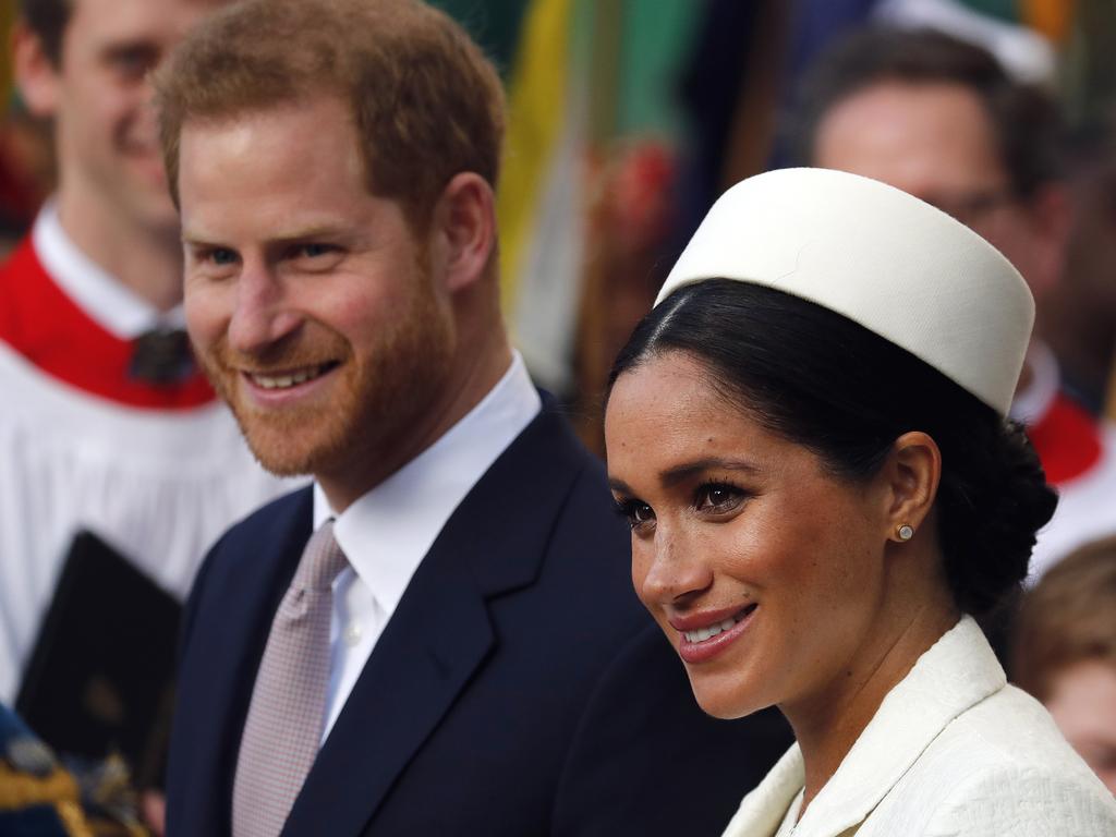 Harry and Meghan are close friends of Oprah’s. Picture: AP