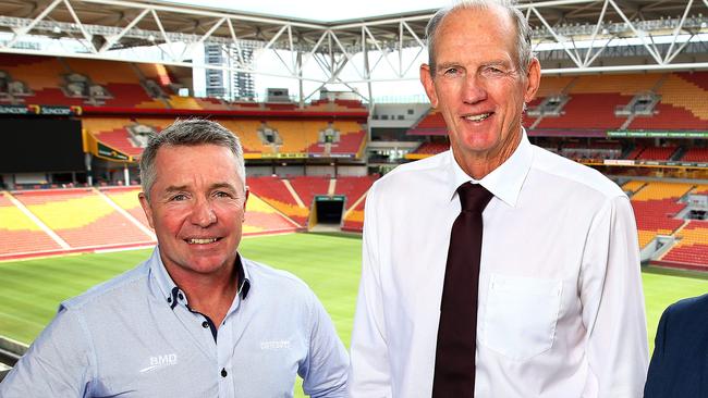 Paul Green (left) was set to join Wayne Bennett at the Dolphins. Picture: Adam Head