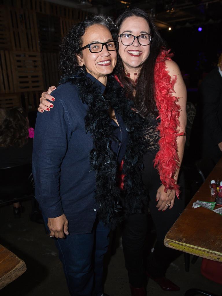 Lorna Corgai and Mary-Ann Hossack at Drag Queen Bingo in Miami Marketta. Picture: Andrew Meadowcroft