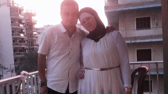 Ashlee Brown with husband Mohamed Naddaf, who failed to seek help before his wife’s agonising death.