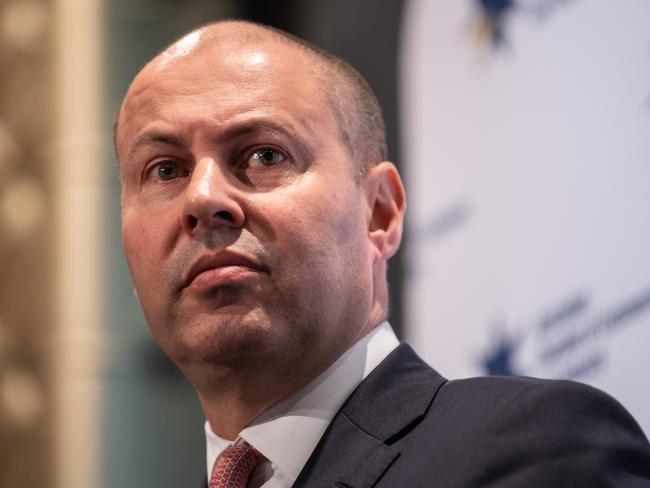 Federal Treasurer Josh Frydenberg. Picture: NCA NewsWire / James Gourley