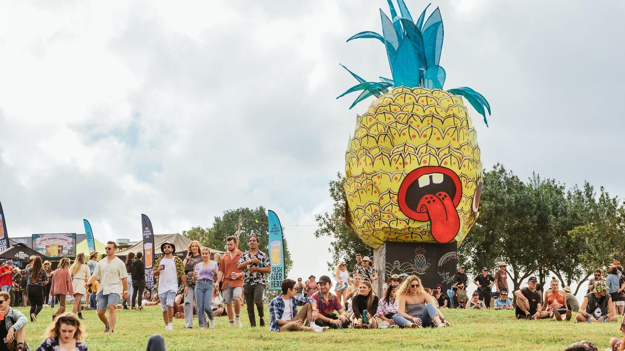 Big Pineapple Music Festival on the Sunshine Coast. Picture: Contributed