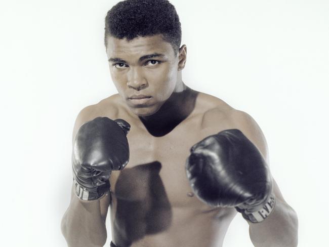 LONG ISLAND, NY - MAY 17: Cassius Clay, 20 year old heavyweight contender from Louisville, Kentucky poses for the camera on May 17, 1962 in Long Island, New York. (Photo by Stanley Weston/Getty Images)