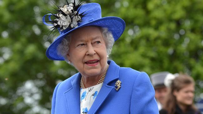 The Queen’s opulent Diamond Jubilee celebration was met with floods of rain. Picture: Getty Images.