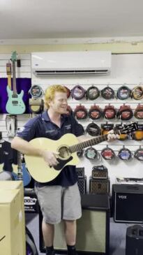 Mackay musician Josh Vine won't be kept down after amp ruined