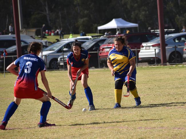 Day 2 of 2021 Queensland Hockey Women’s Masters Championships in Warwick