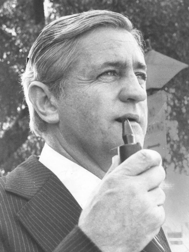 Peter Coleman early in his political career. picture: News Corp