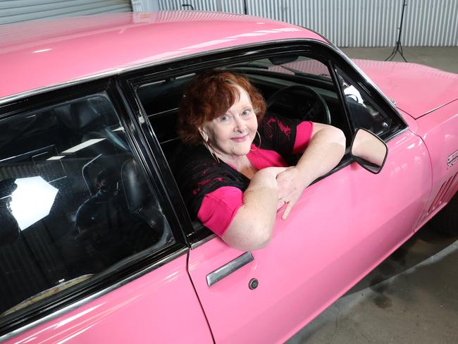 MELBOURNE, AUSTRALIA- NewsWire Photos OCTOBER 27, 2020: Carol is reunited with her stolen 1973 pink Torana known as 'Sexy Lexi'  after 28 years. Picture: NCA NewsWire/ David Crosling