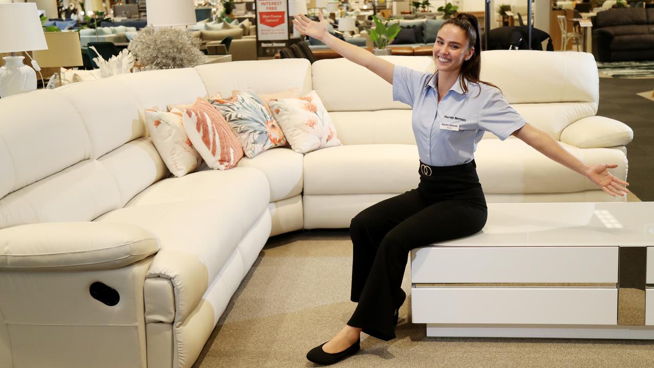 Furniture sales remain strong as home sprucing continues. Picture: Stewart McLean