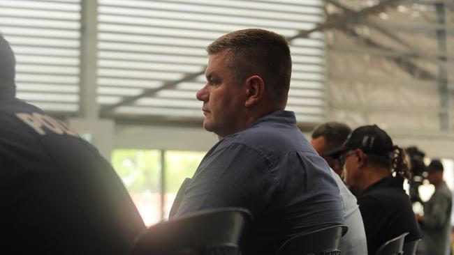 Corrections Commissioner Matthew Varley during the site tour of the Anindilyakwa Healing Centre, Groote Eylandt on Friday February 2.