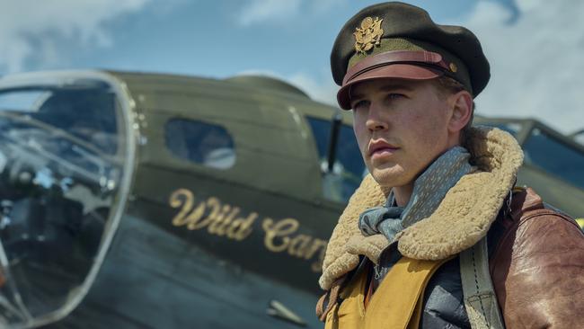 Austin Butler in Masters of the Air Part One (2024).