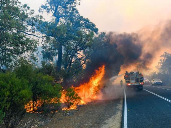 States have been warned to remain ‘vigilant’ amid increased risk of fire through spring. Picture: Supplied by DFES via Incident Photographer Morten Boe via NCA NewsWire