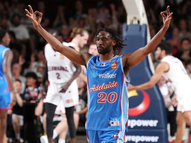 Clark was impressive off the bench for Adelaide. Picture: Sarah Reed/Getty Images