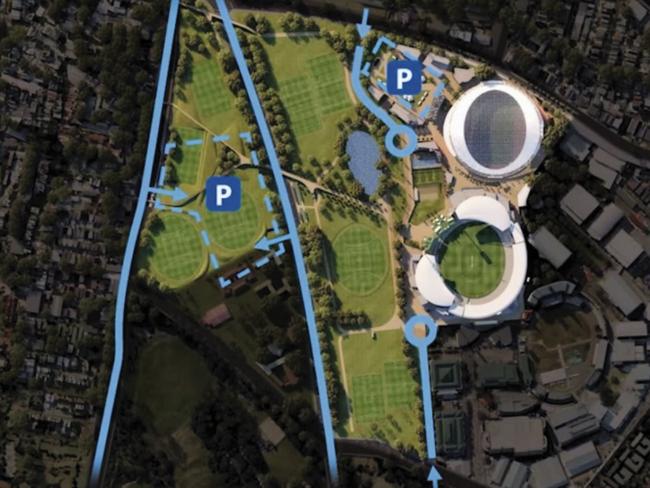 Moore Park vision for underground car park, mountain bike course and ...