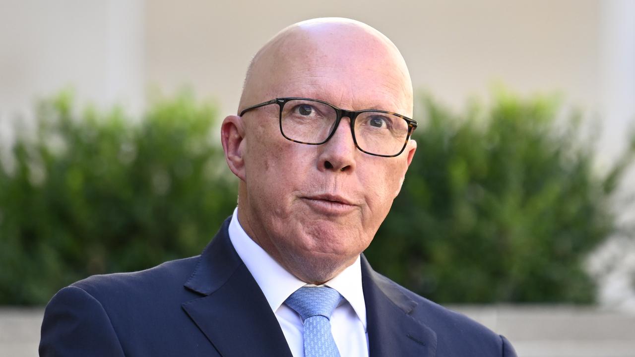 Peter Dutton’s proposal has been slammed by the government. Picture: NewsWire / Martin Ollman