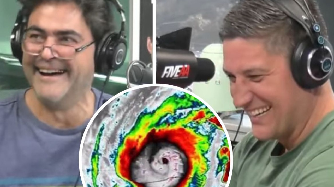 ‘She’s blowing’: Hosts stunned by most Aussie hurricane interview ever