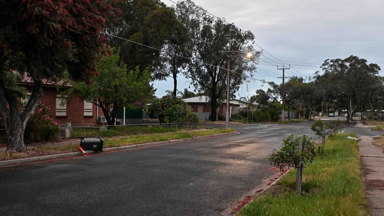 Nelson St Kilburn is filled with abandoned government-owned properties. Picture: Brenton Edwards