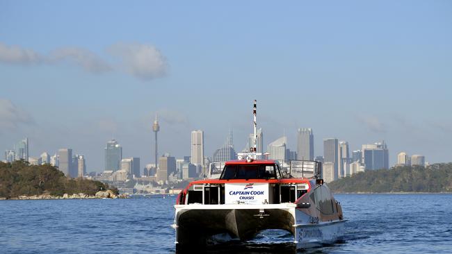 Modern ferries such as these will be used (AAP Image/Joel Carrett)