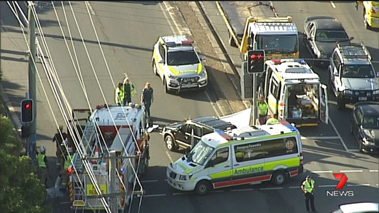 Brisbane traffic Browns Plains crash kills woman, injures partner