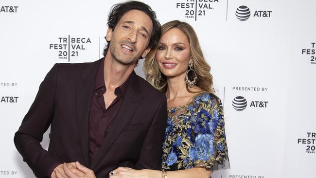 Adrien Brody confirms relationship with Georgina Chapman. Picture: Santiago Felipe/Getty Images for Tribeca Festival.