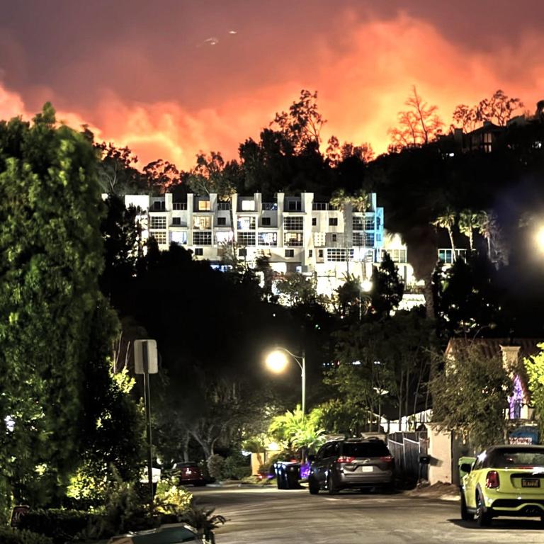 Naomi Watts has opened up about her “terrifying” couple of weeks in Los Angeles after she was trapped in her California property alone as the wildfires ravaged the area. Picture: Instagram