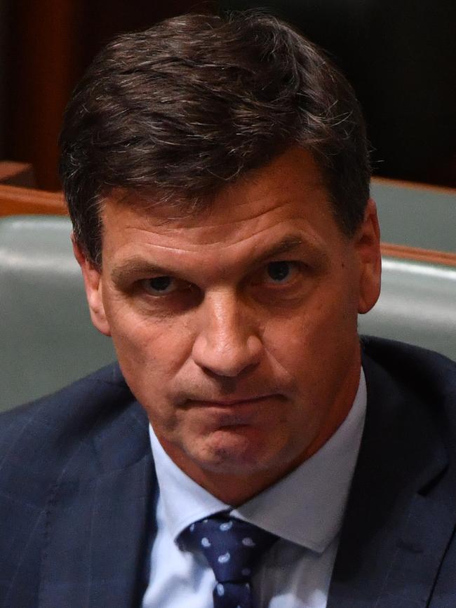 Opposition Treasury spokesman Angus Taylor. Picture: AAP Image/Mick Tsikas