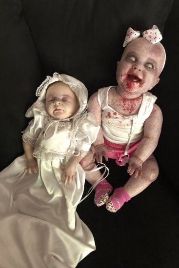 realistic werewolf baby doll
