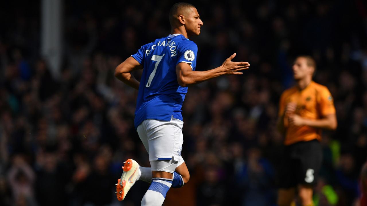 Richarlison scored twice to ensure three points for Everton.