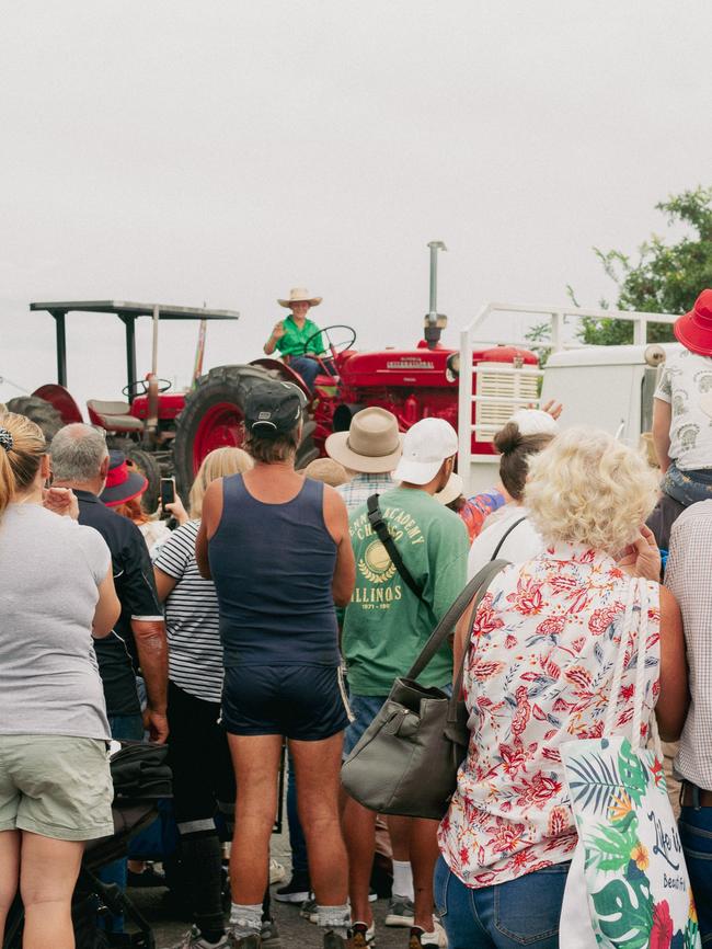 Huge crowds watched the parade at the 2023 Gayndah Orange Festival.