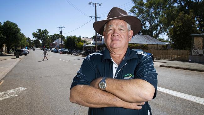 Stephen McCarthy, mayor of Mount Remarkable, at Melrsose. Picture: Mark Brake