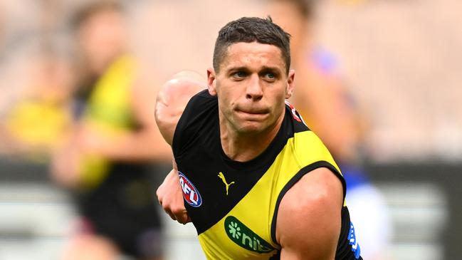 Dion Prestia was lured back to Victoria to lead the Tigers midfield.