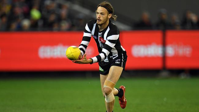 James Aish has had a strong year for the Magpies. Picture: AAP Images