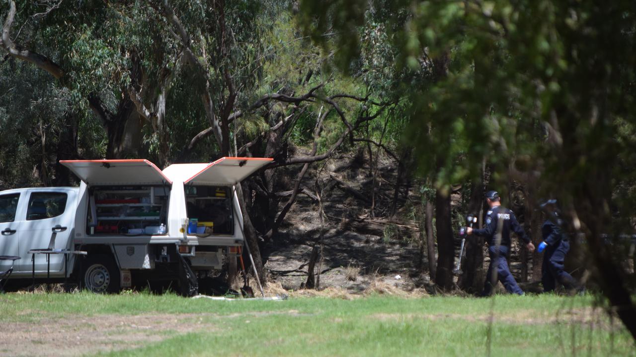 IN PICTURES: Bushland excavated as part of murder investigation ...