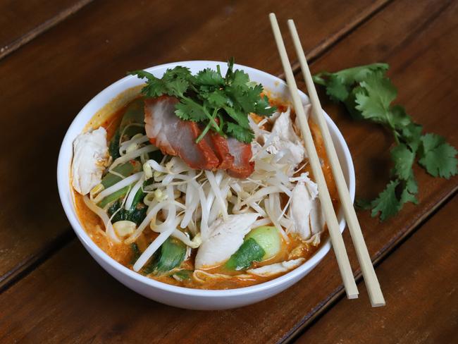 Song’s Place specialty laksa. Picture: Jenifer Jagielski