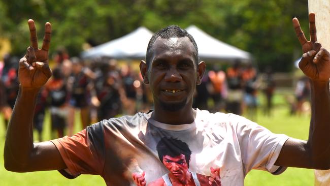 Images from the Round 9 NTFL MPL/WPL clash between the Tiwi Bombers and Palmerston Magpies at Bathurst Island, 30 November 2024. Picture: Darcy Jennings