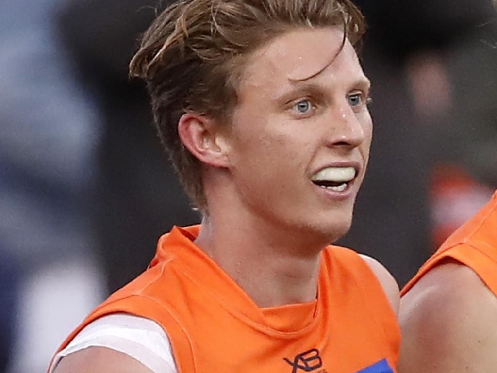 Lachie Whitfield would return if the Giants make the grand final.