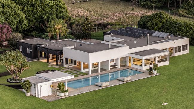 Mikaela Lancaster and Mark Britt have listed Amelika at Federal, which hosted season 3 of Love Island Australia. Picture: realestate.com.au