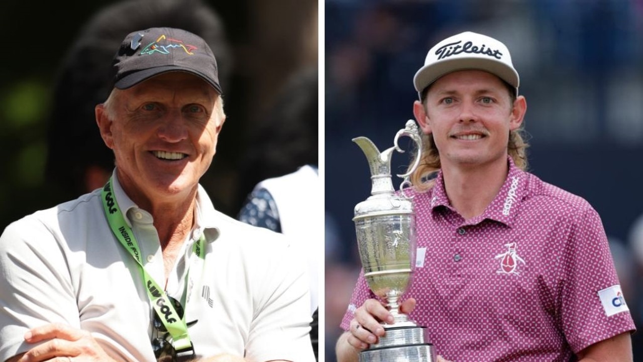 Greg Norman has got his man. Photo: Getty Images.