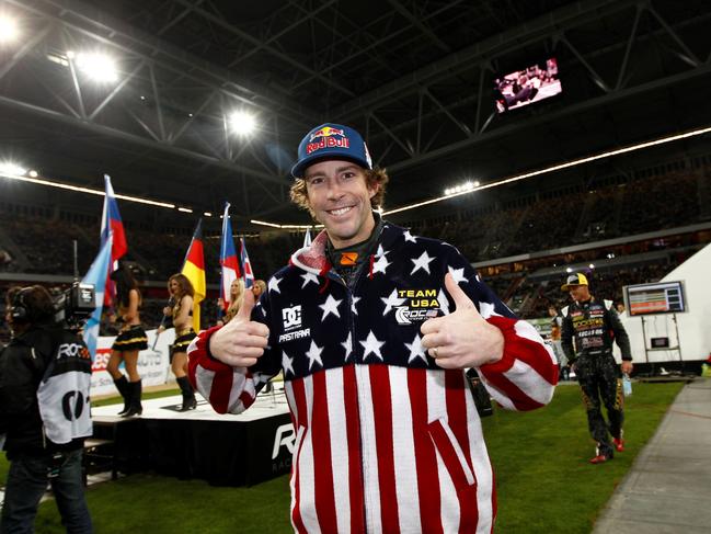 Travis Pastrana at the Race of Champions. Picture: Supplied