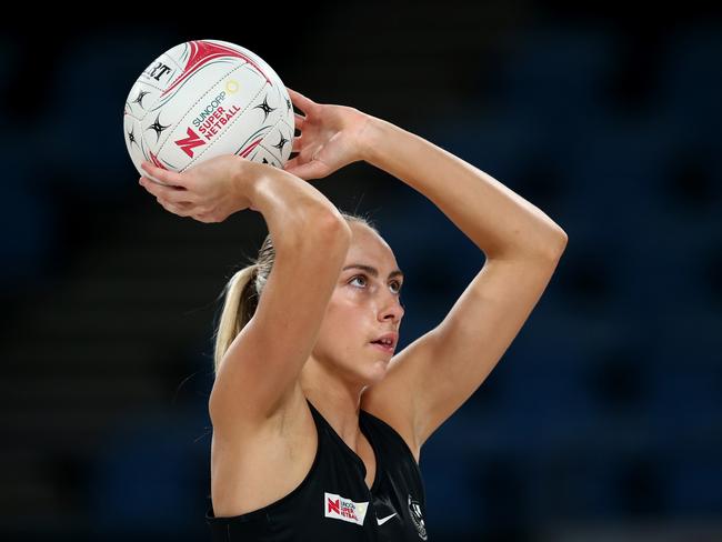 Nyah Allen has already taken to the court in this year’s Super Netball season due to Covid. Picture: Jason McCawley/Getty Images