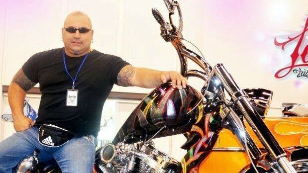 Bashed Finks bikie Charlie Bonnici. Picture: Facebook