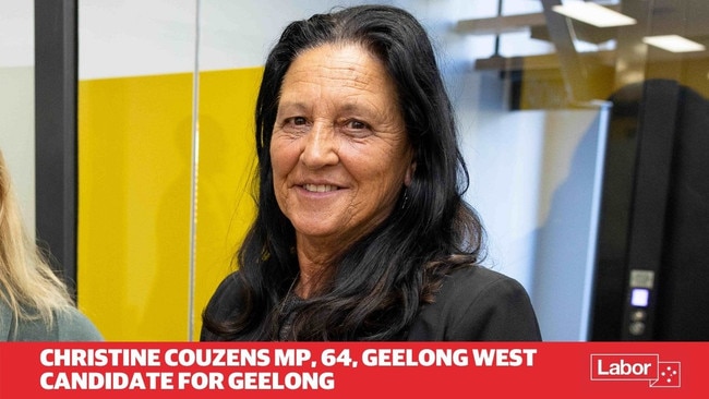 Christine Couzens, candidate for Geelong. Picture: Supplied.