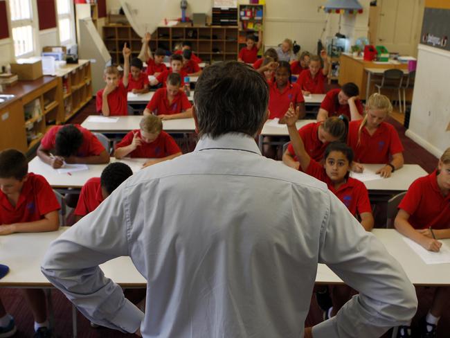 The issue is so concerning, some schools have banned running in the playground. Picture: Richard Serong