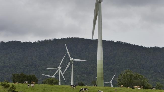 The existing Windy Hill Wind Farm near Ravenshoe is operated my Stanwell, and consists of 20 turbines, with a total output of 12 mega watts.